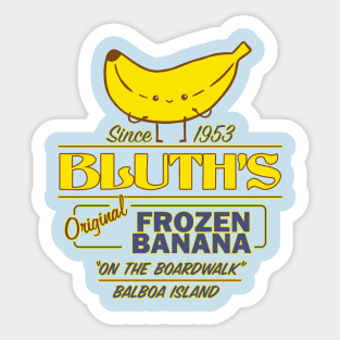 Bluth's Original Frozen Banana Sticker